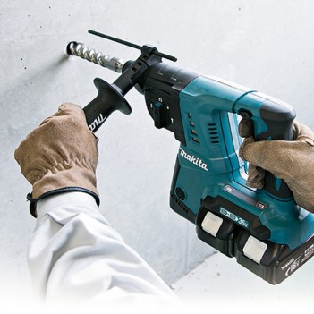 Akku Bohrhammer 3 Funktionen 2x18 V Makita DHR264