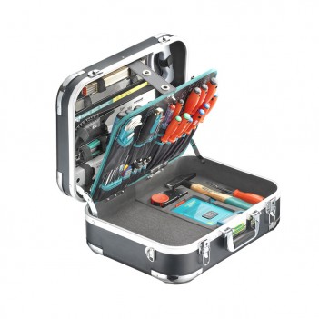 ABS-Werkzeugkoffer PRO CHROME WOOD 116 Technocraft