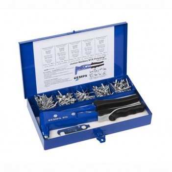 Coffret Nietbox Junior : Pince manuelle NTX + Rivets Gesipa