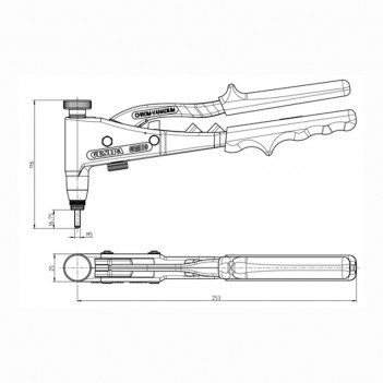 Coffret GBM-10 + Écrous Alu M4/M5/M6 Gesipa