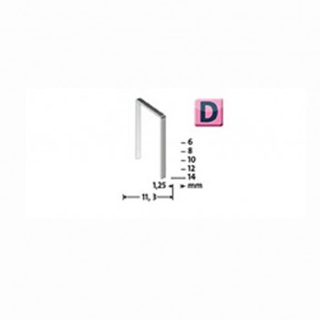 Agrafes en fil plat 53 F largeur 11,3 mm Novus