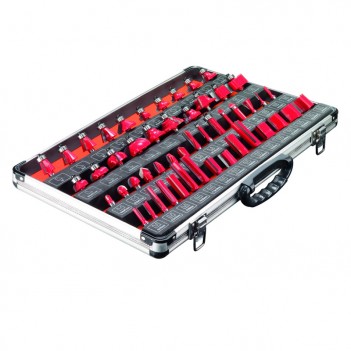 Coffret de fraises pour défonceuses, 50-pcs. Technocraft