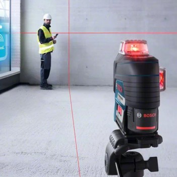 Laser lignes GLL 3-80 C + Accu et chargeur Bosch