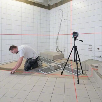 Linienlaser GLL 3-80 C + Akku und Ladegerät Bosch