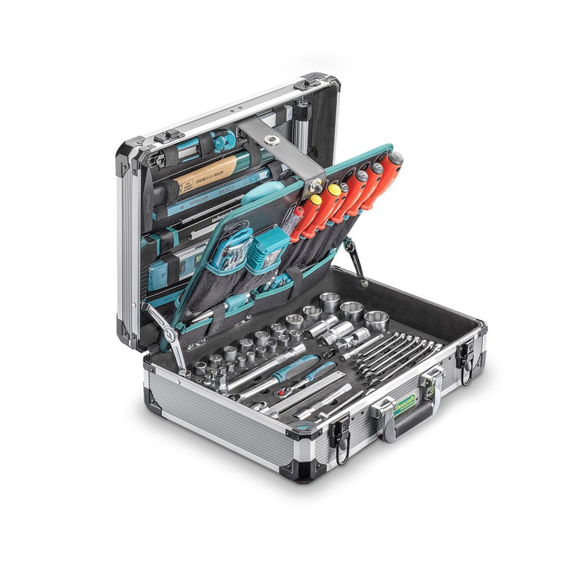 Coffre à outils en Alu 139 pcs Pro Case 5 Technocraft