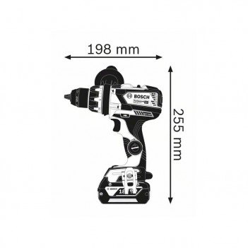 Akku-Bohrschrauber 110Nm GSR 18V-110 C + Akkus Bosch