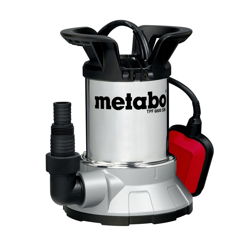 Pompe immergée à aspiration plate pour eau claire TPF 6600 SN Metabo Pompe immergée à aspiration plate pour eau claire TPF 6600 SN Metabo
