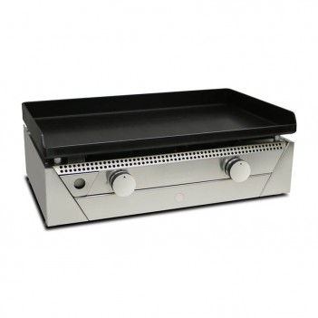 Plancha à gaz Rainbow Inox acier laminé Simogas