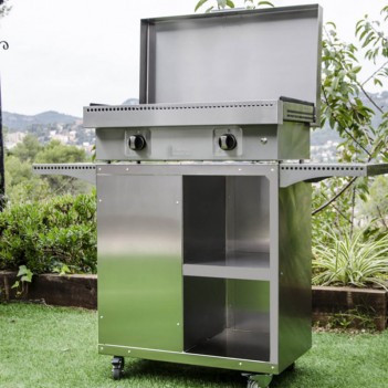 Plancha à gaz Extreme Acier laminé 75 Simogas