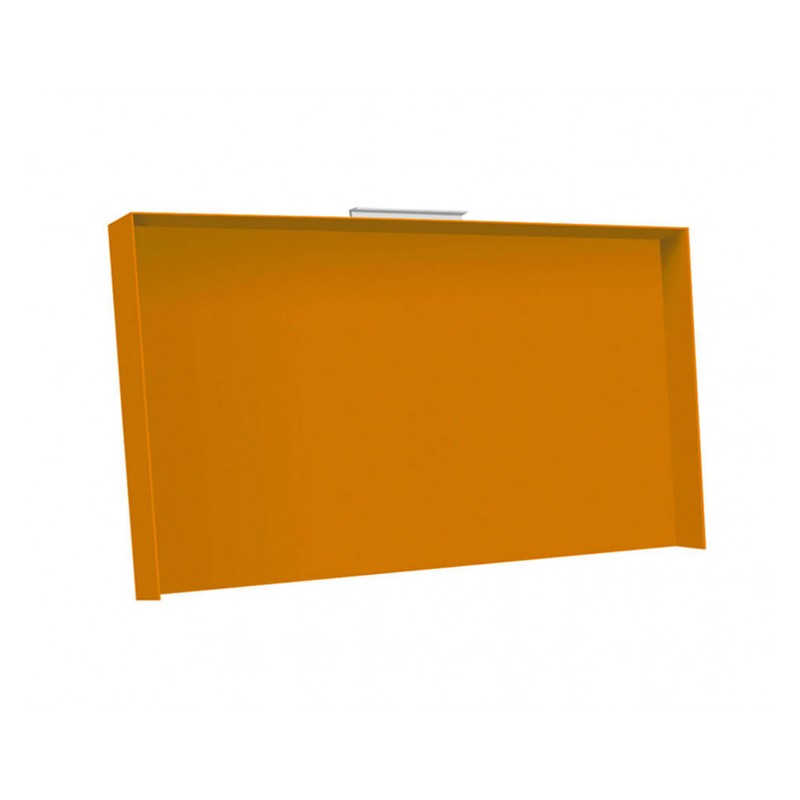 Abdeckung Plancha Rainbow Orange Walzstahl Simogas