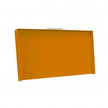 Abdeckung Plancha Rainbow Orange Walzstahl Simogas