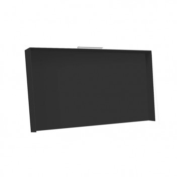 Abdeckung Plancha Rainbow schwarz Walzstahl Simogas