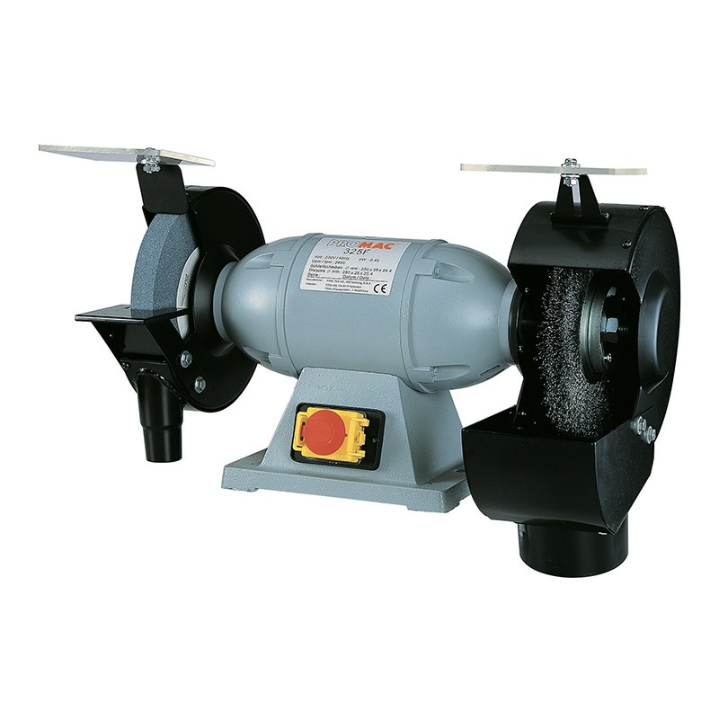 Touret 230V, 0.45kW, meule-brosse 200mm 324F Promac Touret 230V, 0.45kW, meule-brosse 200mm 324F Promac