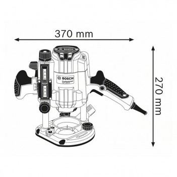Défonceuse 1250W GOF 1250 CE Bosch