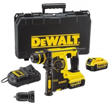 18V SDS-plus Akku-Kombihammer DeWalt DCH254M2-QW