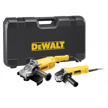 Set mit 2 Winkelschleifern 230 und 125 mm DWE494TWIN DeWalt