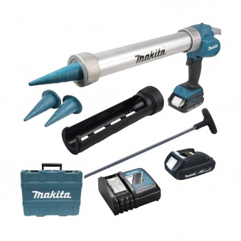 Akku-Kartuschenpistole 18V + 2 Akkus Makita DCG180RYEX