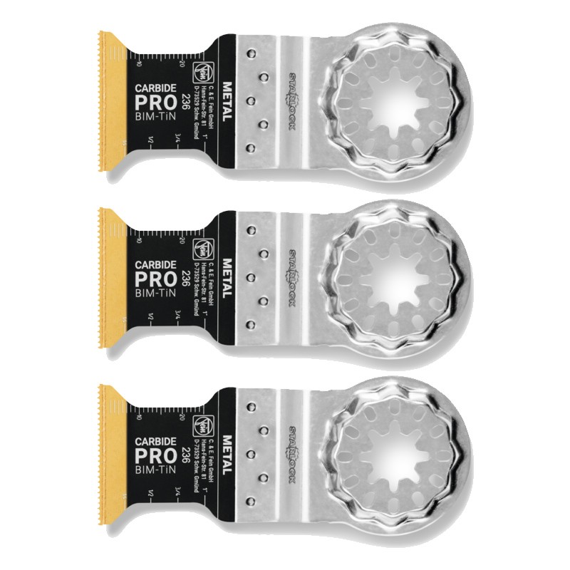 Lames carbure pour outil oscillant E-CUT CARBIDE PRO Fein Lames carbure pour outil oscillant E-CUT CARBIDE PRO Fein