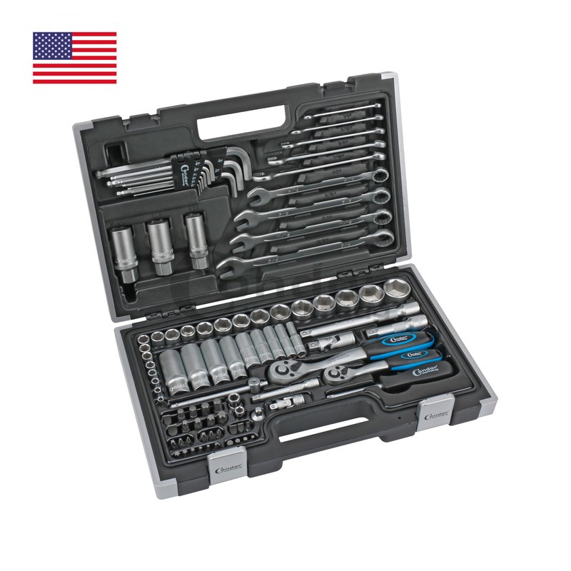 Coffret de douilles en pouce 92 pcs. Condor Coffret de douilles en pouce 92 pcs. Condor