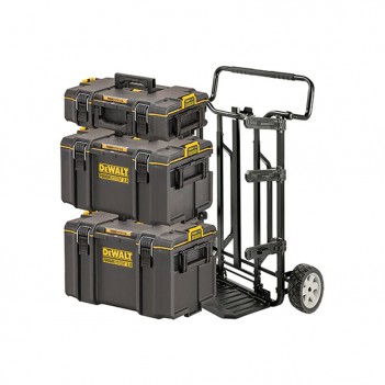 Set 3 Werkzeugkästen + Wagen TOUGHSYSTEM 2.0 4in1 DeWalt