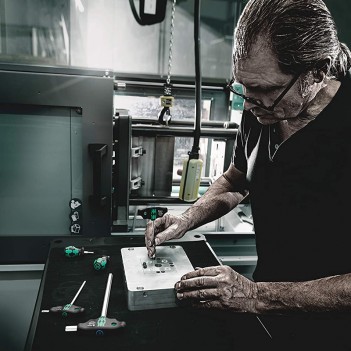 Kompakt 400 Bit Set mit T-Schraubendreher Wera