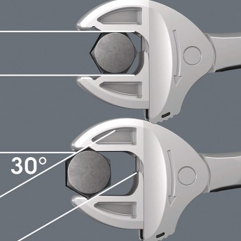 Clé à fourche auto-ajustable Joker L 6004 Wera