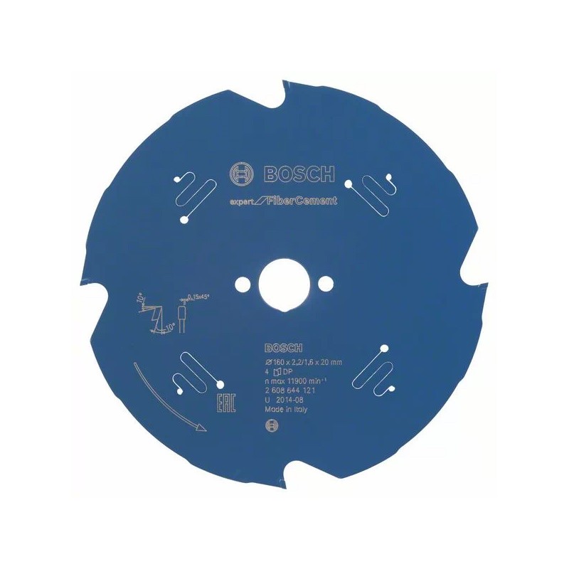Lame de scie circulaire Expert for Fiber Cement 160x20x2,2 Bosch Lame de scie circulaire Expert for Fiber Cement 160x20x2,2 Bosch