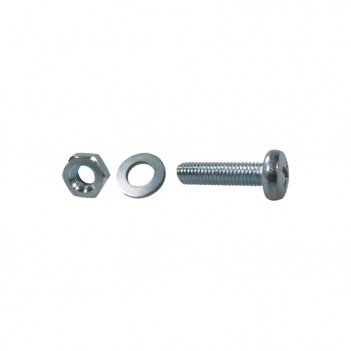 Assortiment de vis à tête cylindrique bombée + écrous et rondelles 2240 pièces PROFIX