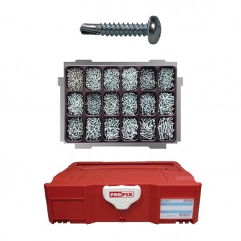 Sortiment Bohrschrauben DIN 7504, 4500 Stück PROFIX