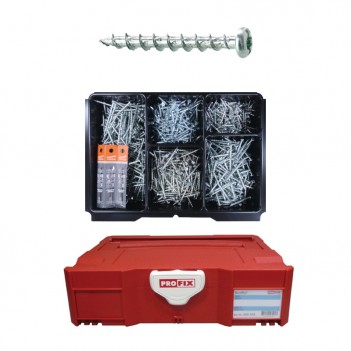 Sortiment Elektrikerschrauben, 1005 Stück PROFIX