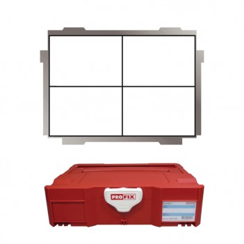 Mallette vide pour assortiment avec séparation (au choix) PROFIX