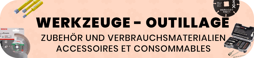 Accessoires et Consommables pour matériel électroportatif | MyToolSwiss.ch