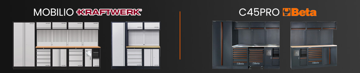 Agencement Atelier Kraftwerk et Beta C45 PRO