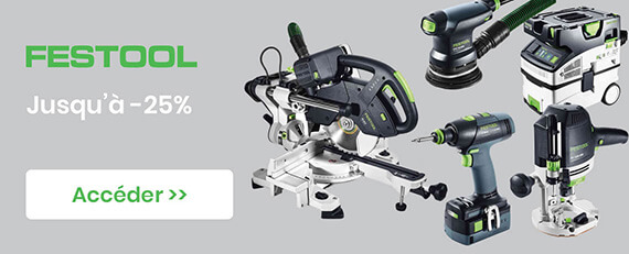 materiel Festool en reduction