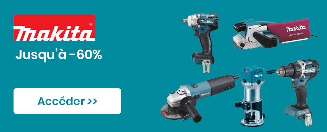 materiel Makita en reduction