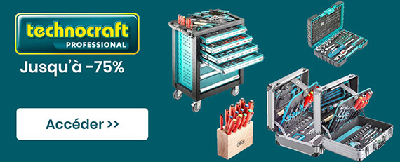 materiel Technocraft en reduction