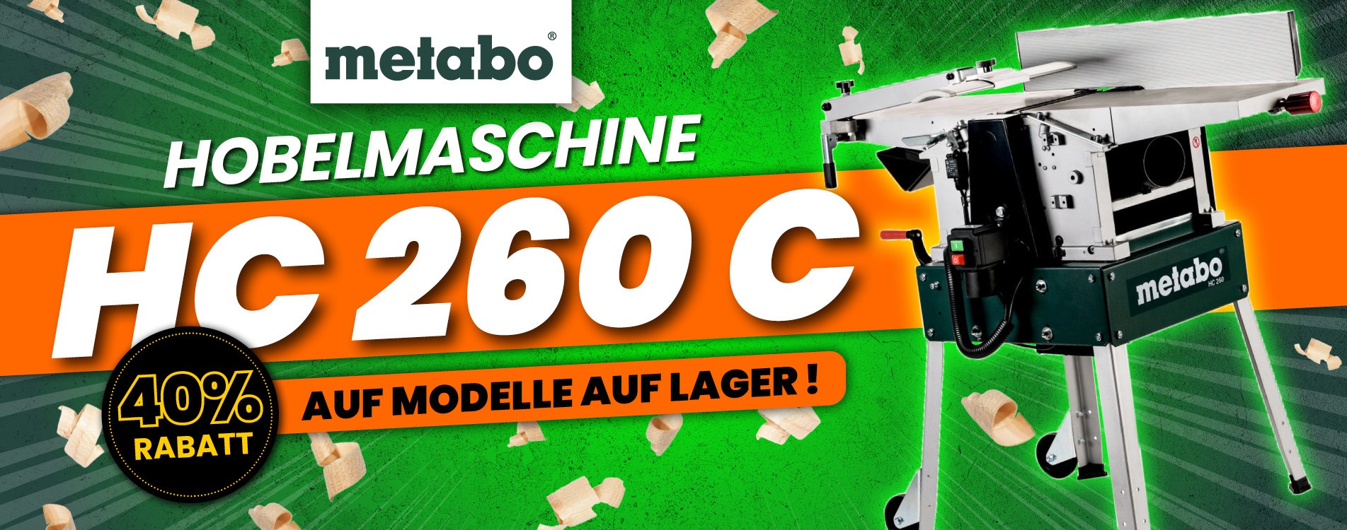 Hobelmaschine HC 260 C - 2,2 WNB Metabo
